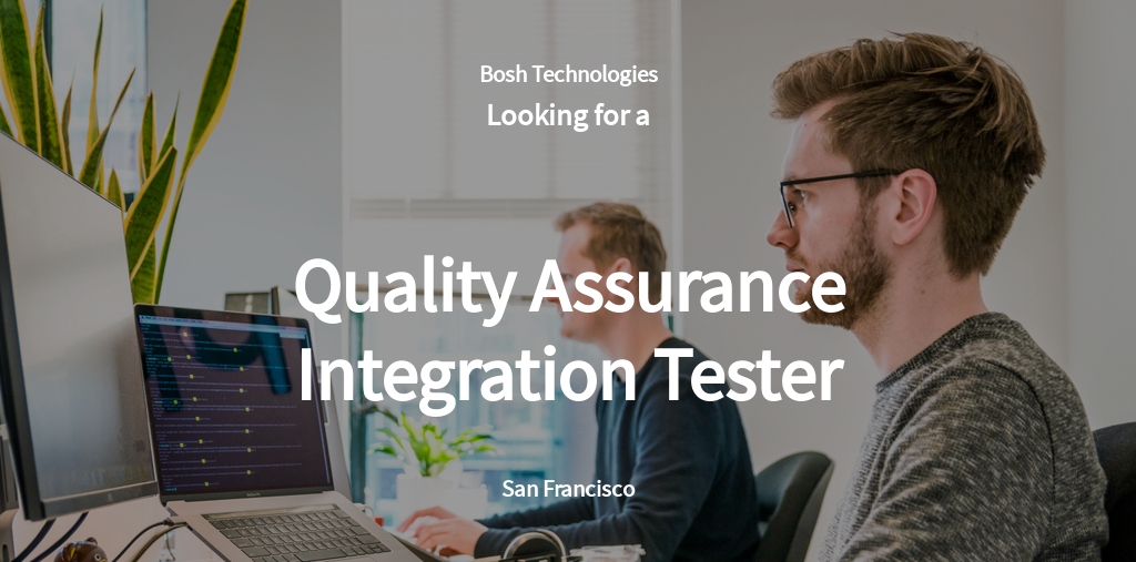 Free Quality Assurance Integration Tester Job Ad/Description Template.jpe