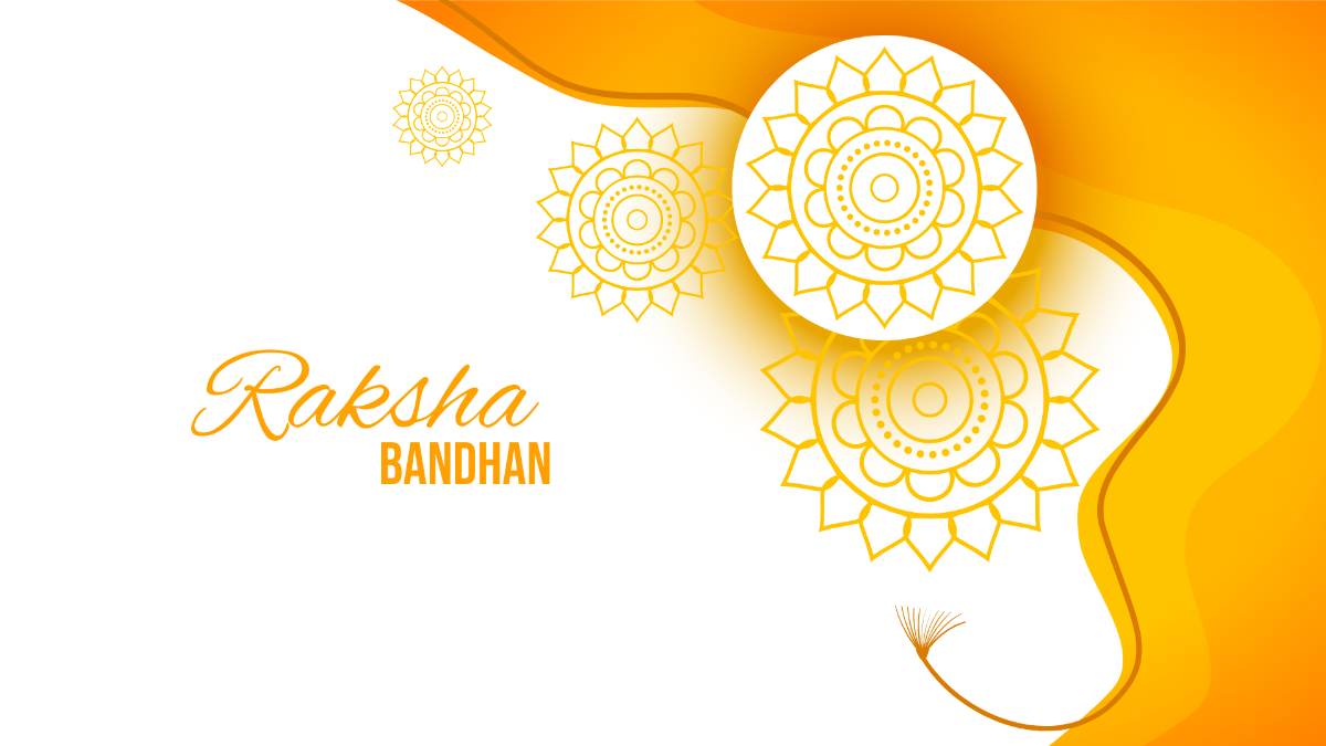Raksha Bandhan White Background