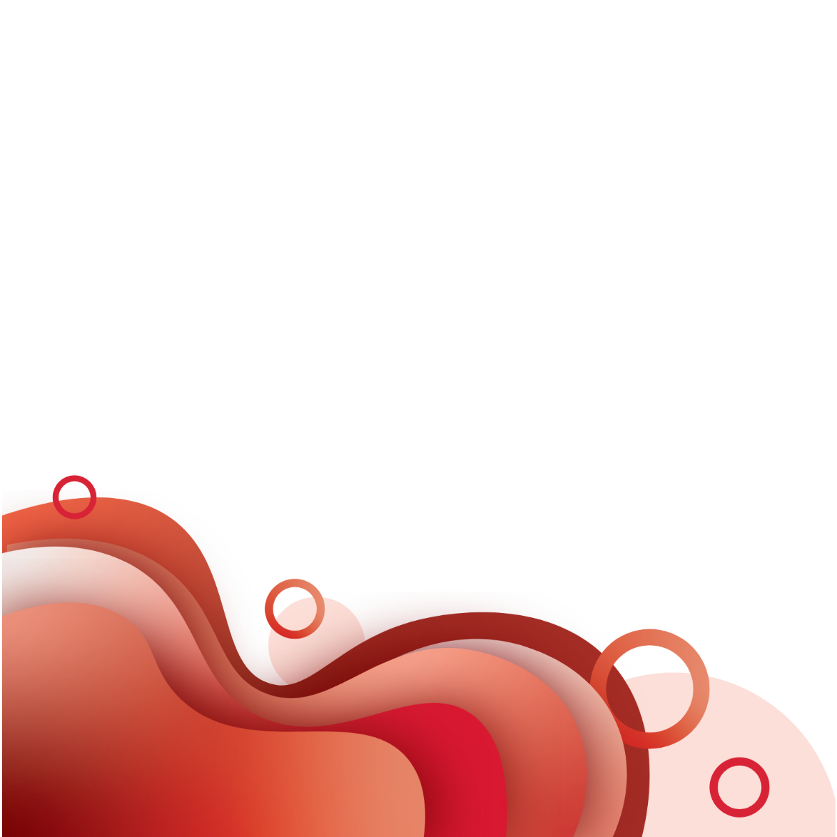 Abstract Red Overlay