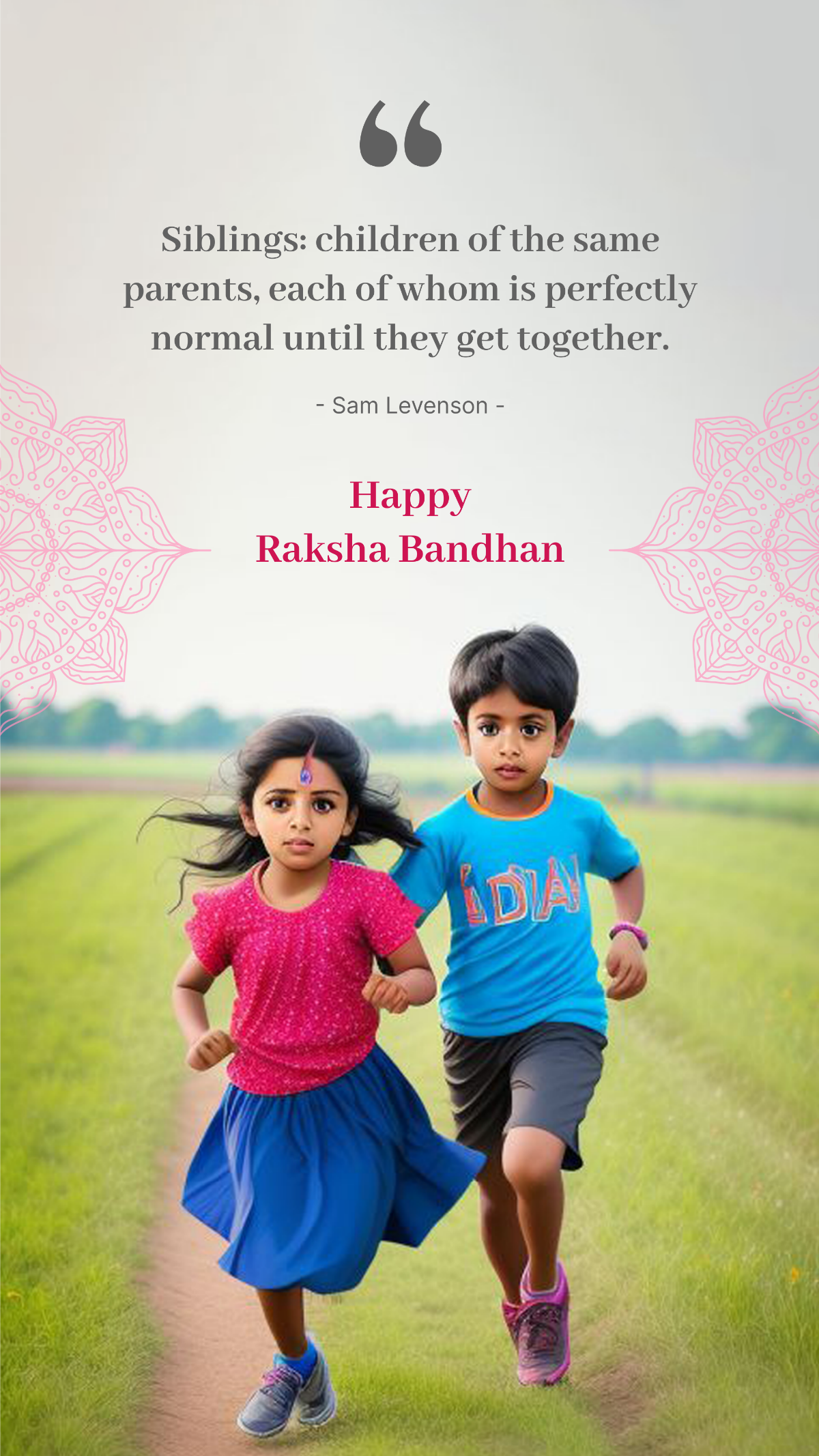 Happy Raksha Bandhan Quote