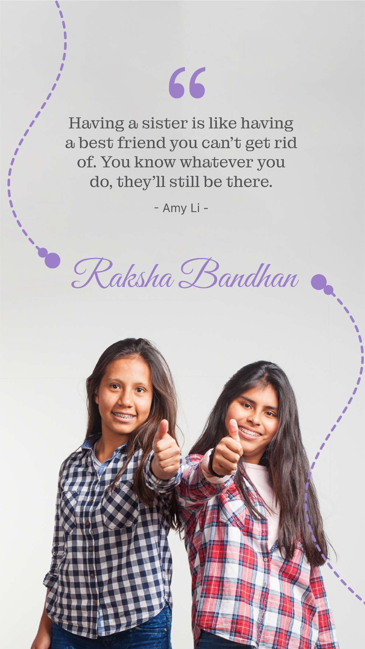 Raksha Bandhan Emotional Quote