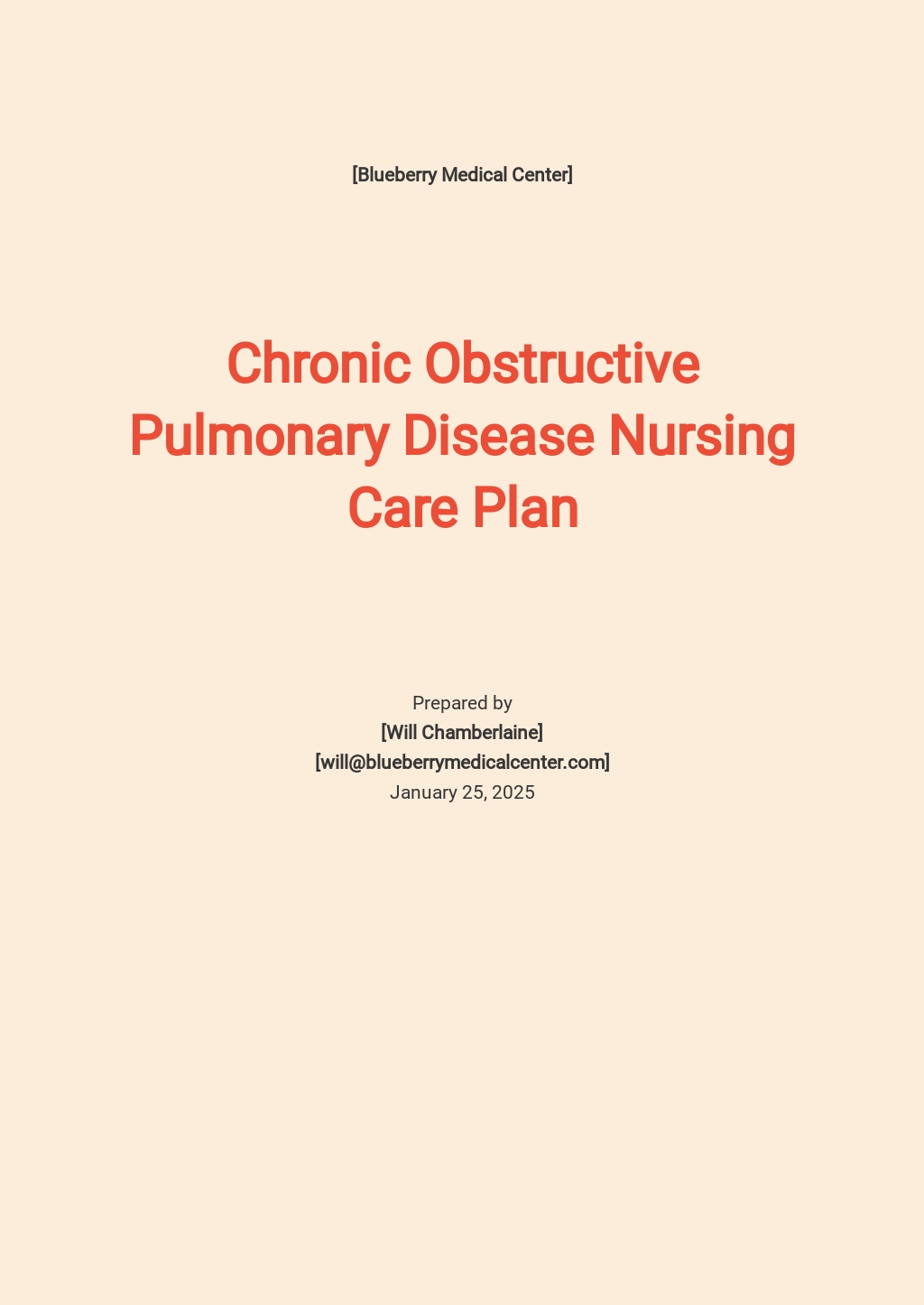 Free Nursing Care Plan Example - Google Docs, Word, Apple Pages Regarding Nursing Care Plan Template Word