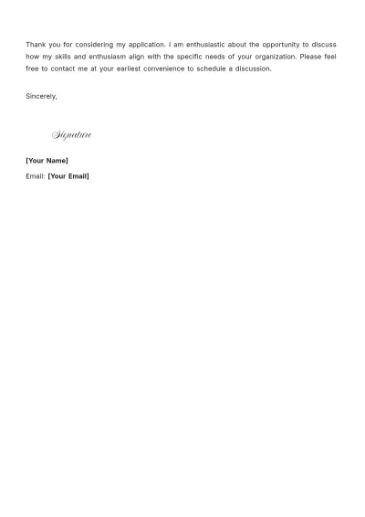 Free Regional Recruiter Cover Letter to Edit Online
