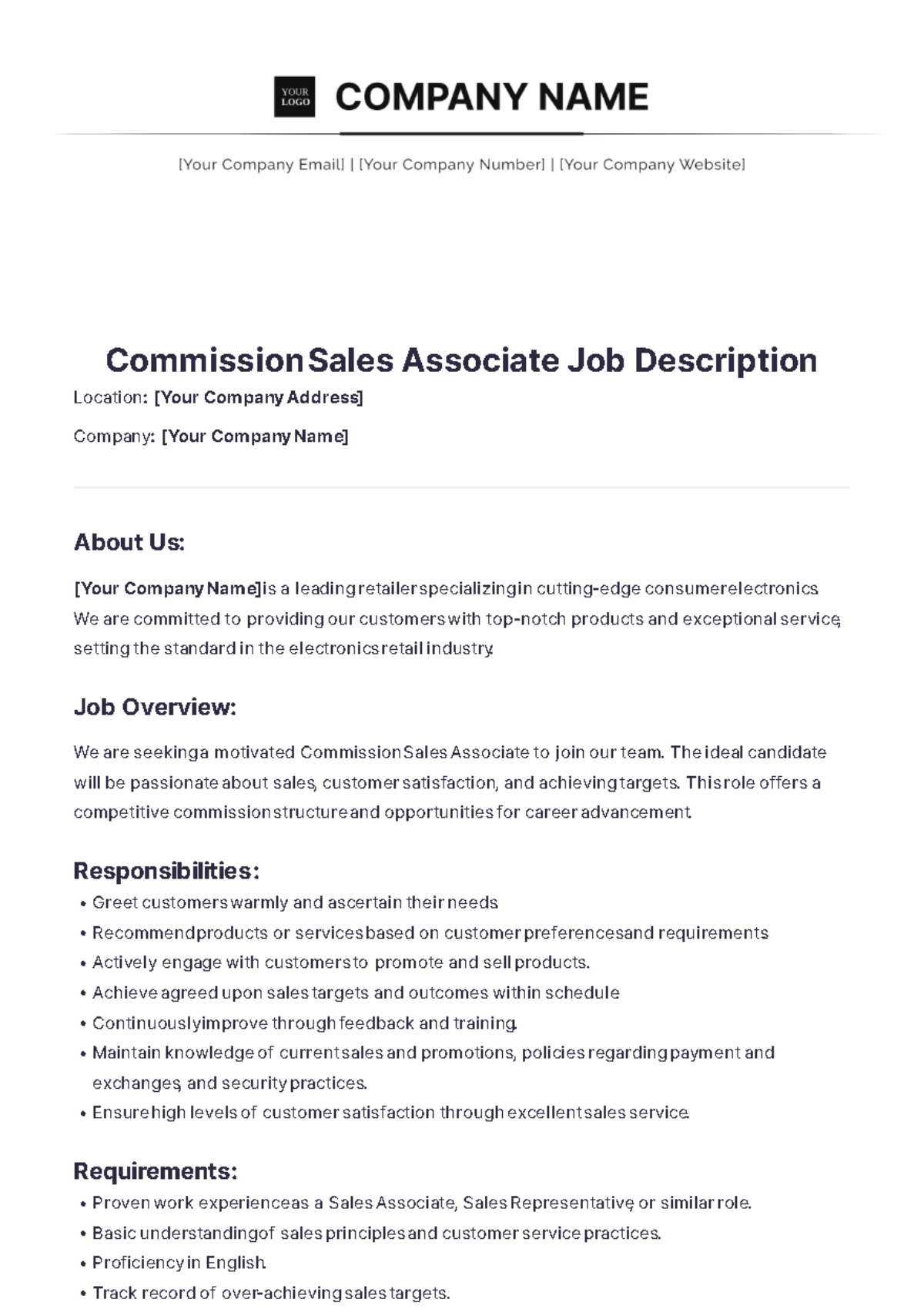 page-5-free-job-description-templates-examples-edit-online