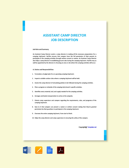 40 FREE Director Templates PDF Word DOC PSD Google Docs 