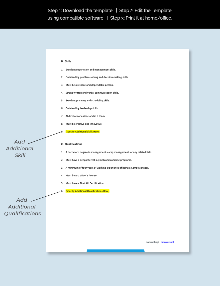 free-camp-manager-job-ad-description-template-download-in-word