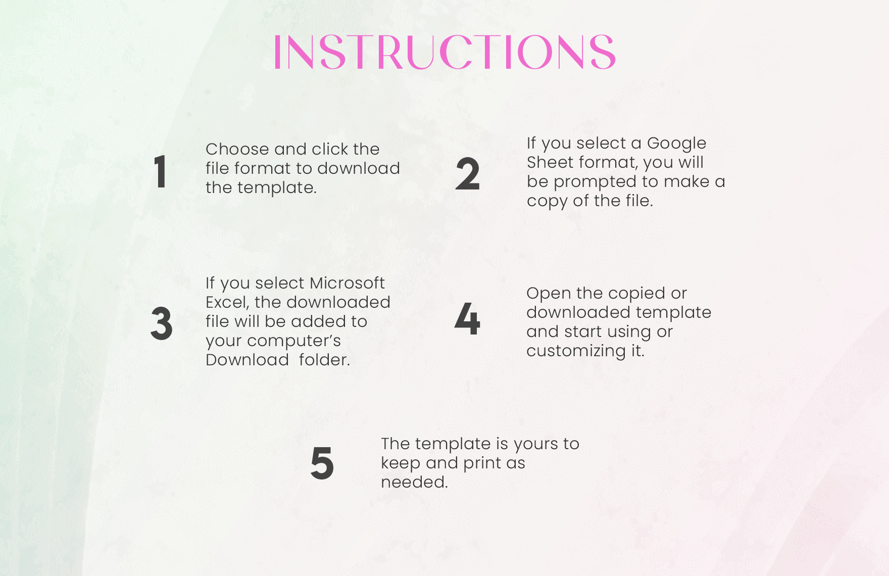 Administration Office Supplies Inventory Template