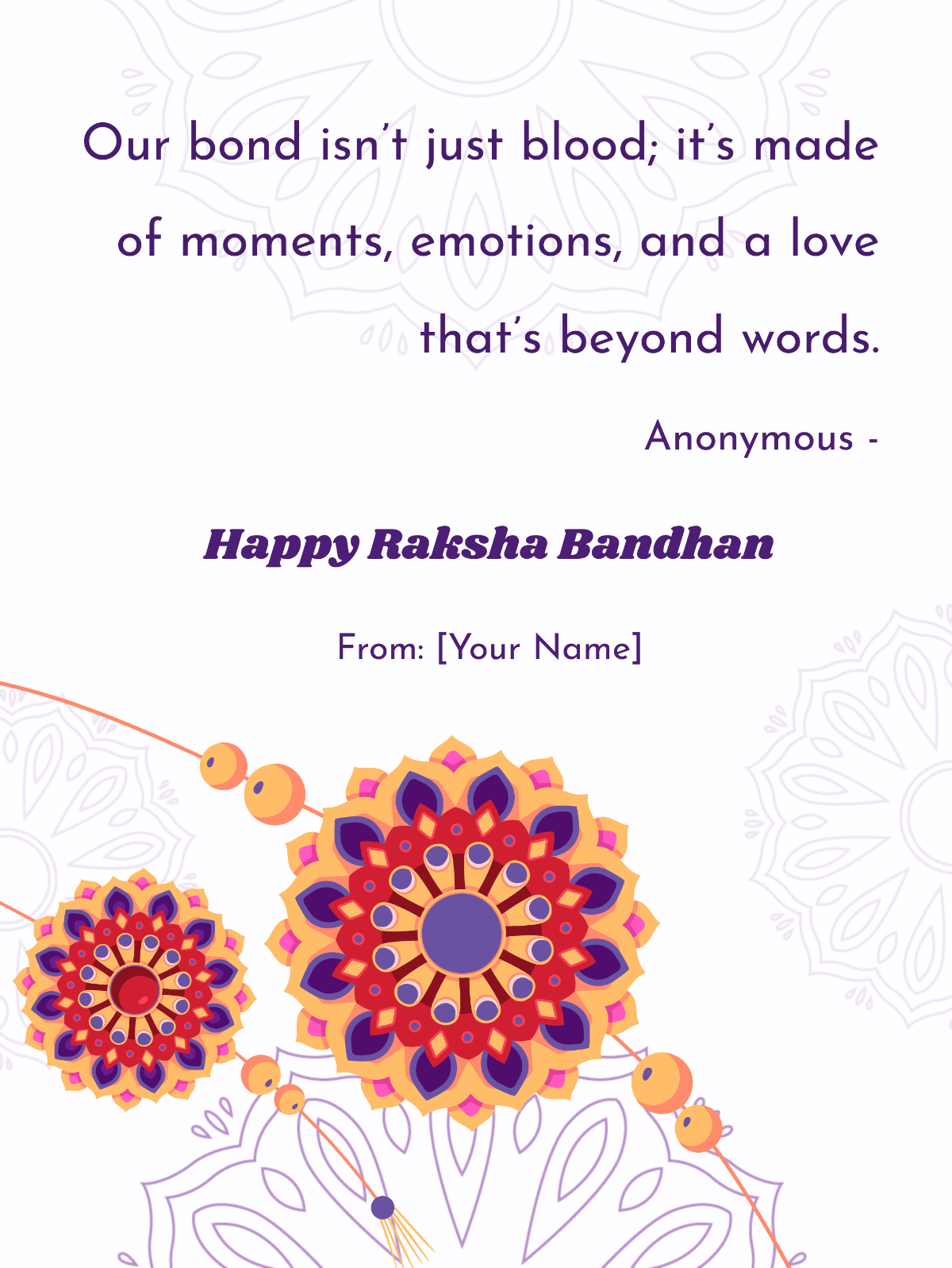 Happy Raksha Bandhan