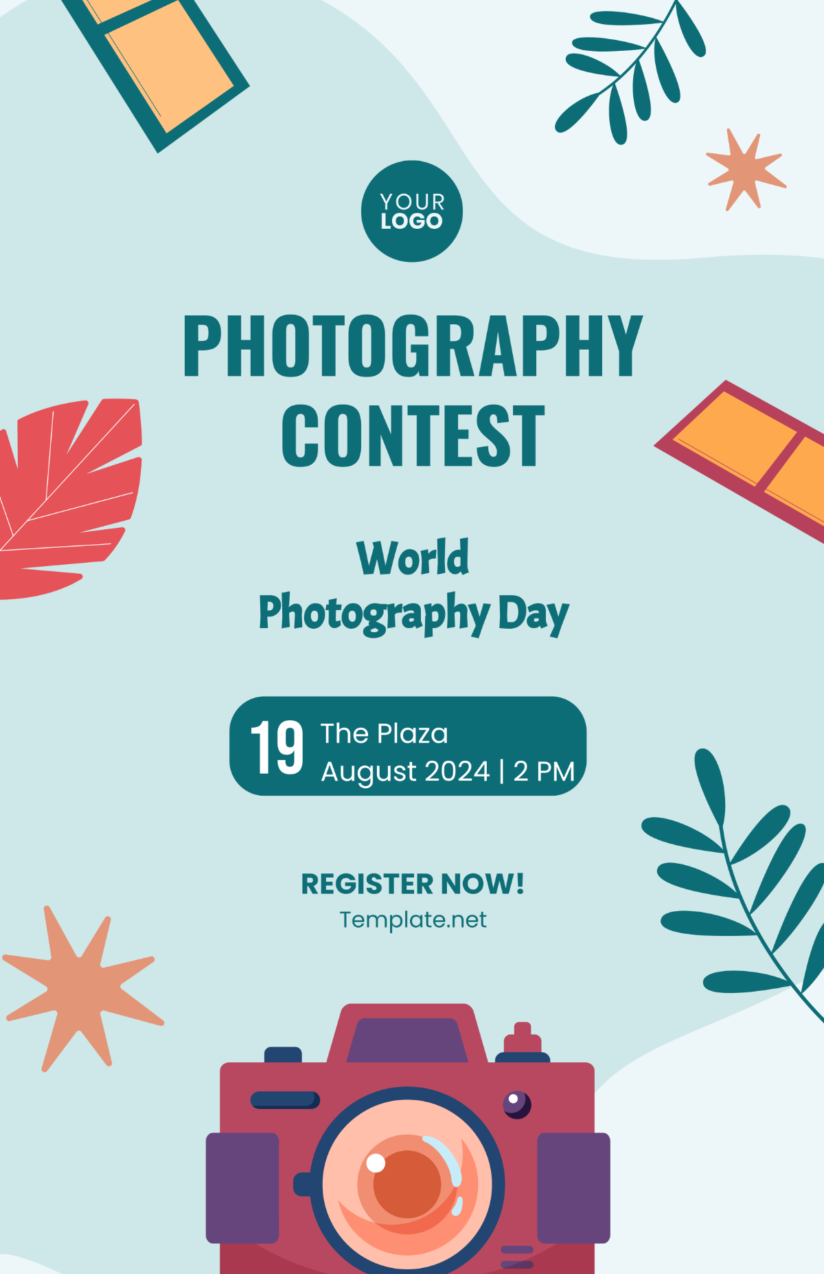World Photography Day Creative Poster