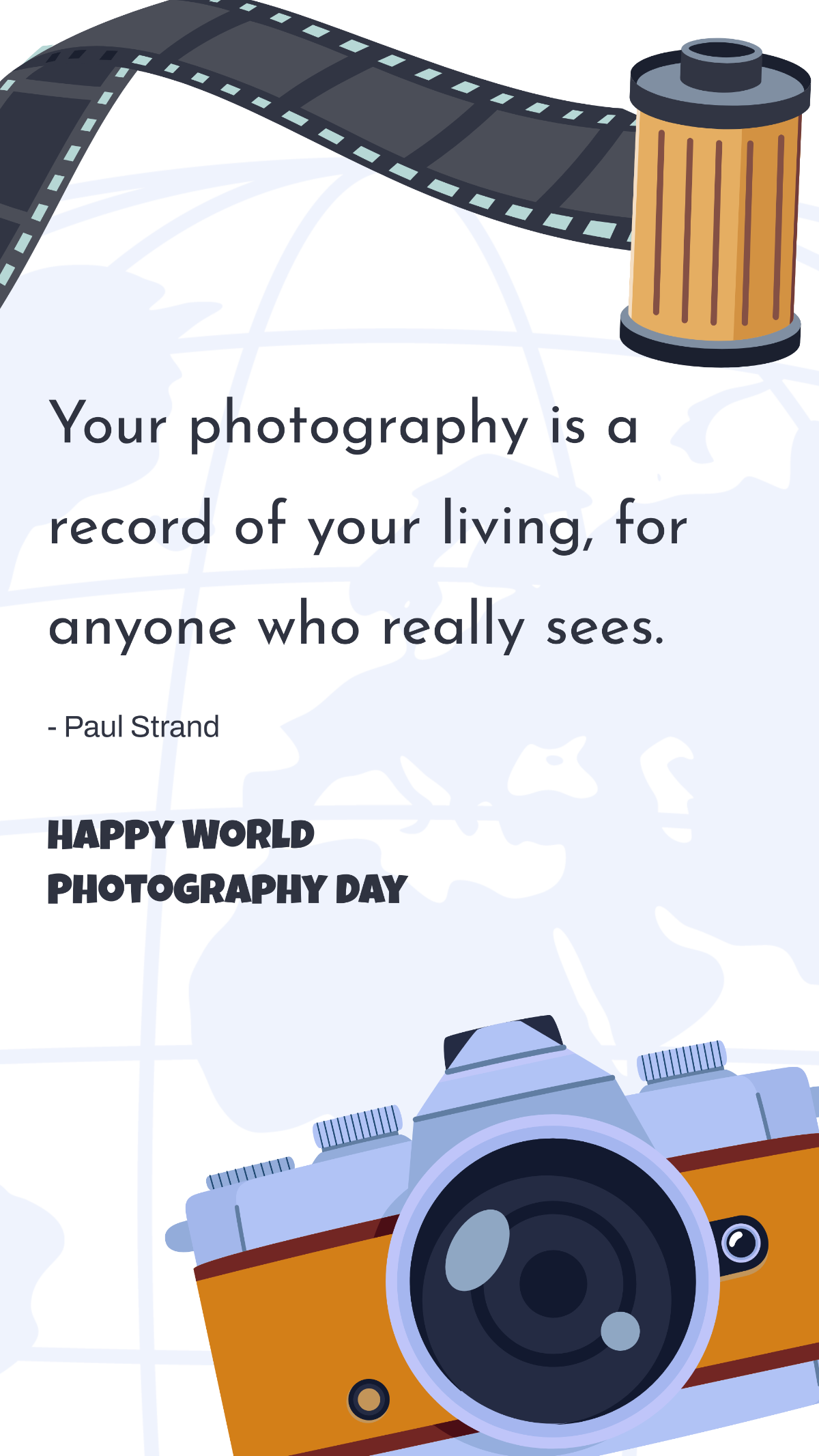 Happy World Photography Day Quote