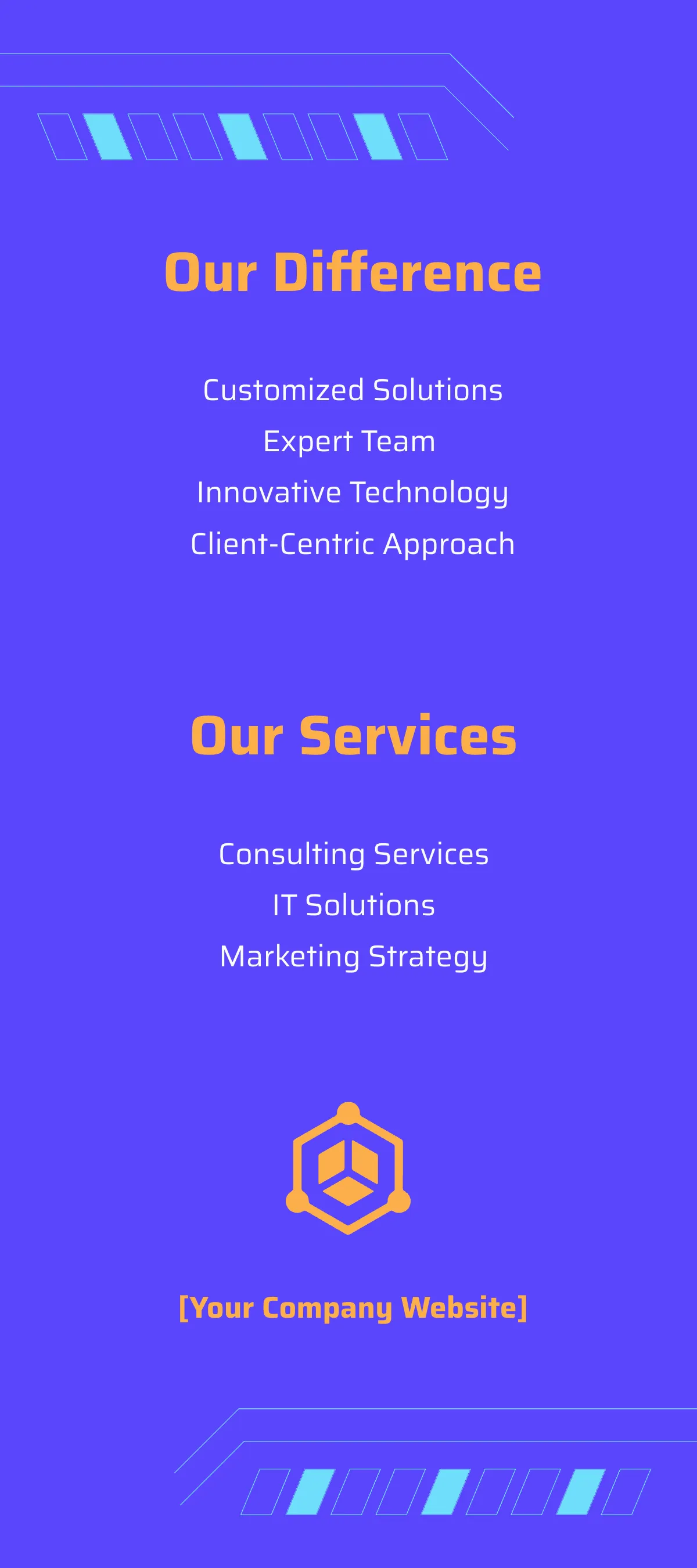 Free Tech Rack Card Template to Edit Online