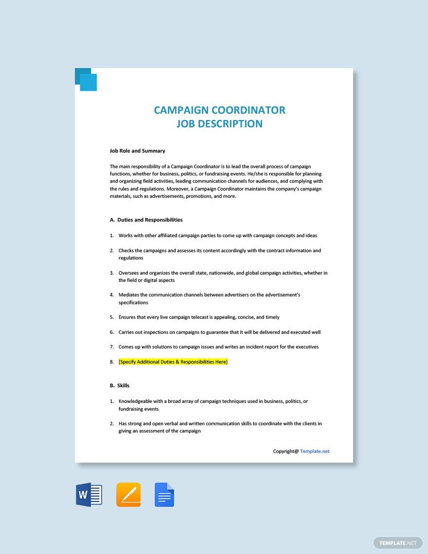 coordinator-job-description-templates-73-docs-free-downloads