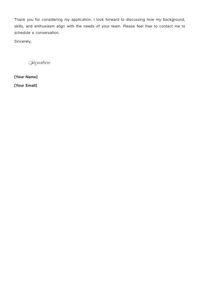 Free Corporate Digital Marketing Cover Letter to Edit Online