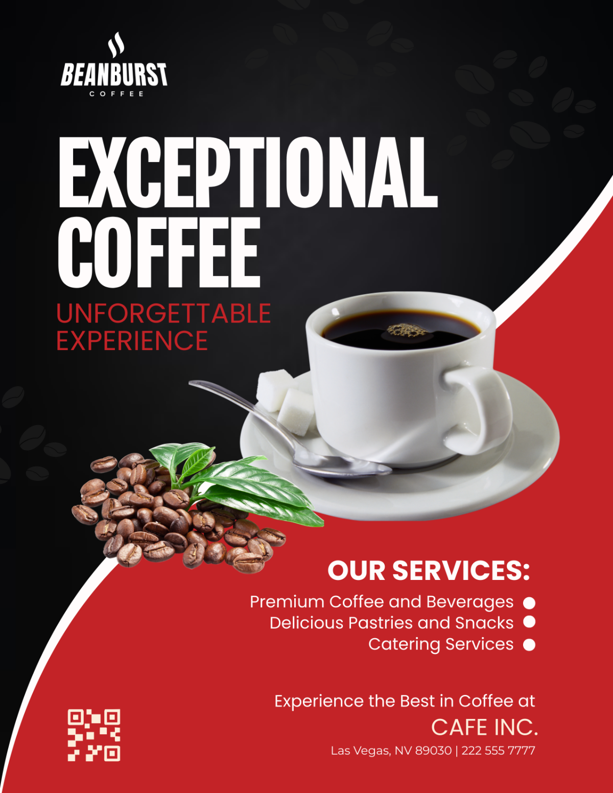 Cafe Service Flyer