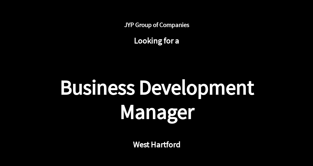 Business Development Job Description Templates In Microsoft Word DOC