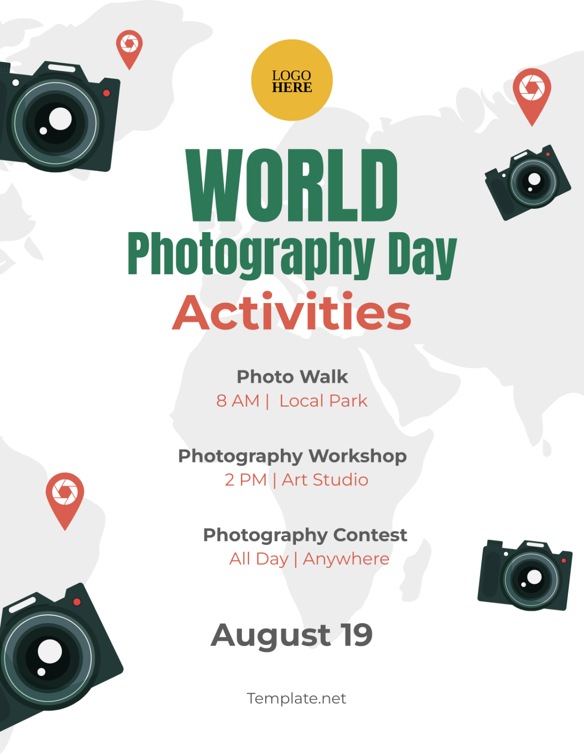 World Photography Day Activities
