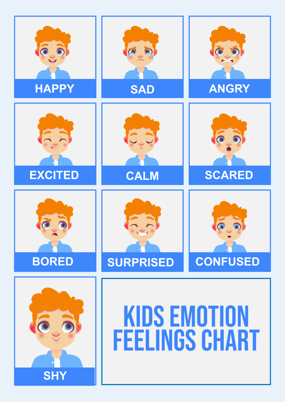 Kid%27s Emotion Feelings Chart