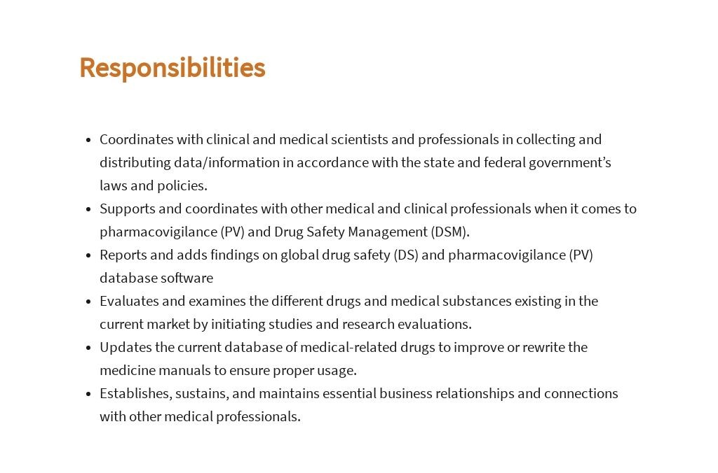 Free Drug Safety Specialist Job Description Template 3.jpe