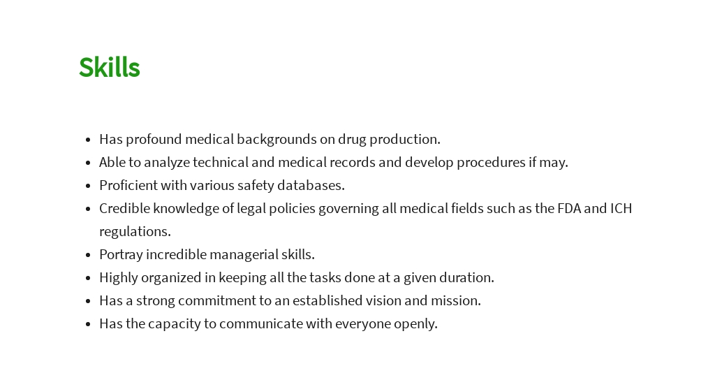 Free Drug Safety Manager Job Description Template 4.jpe