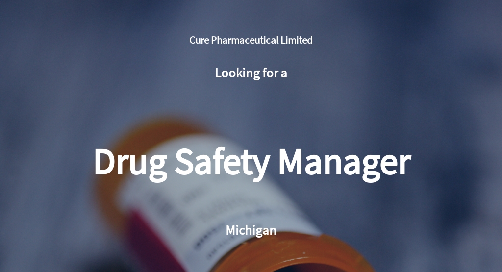 Free Drug Safety Manager Job Description Template.jpe