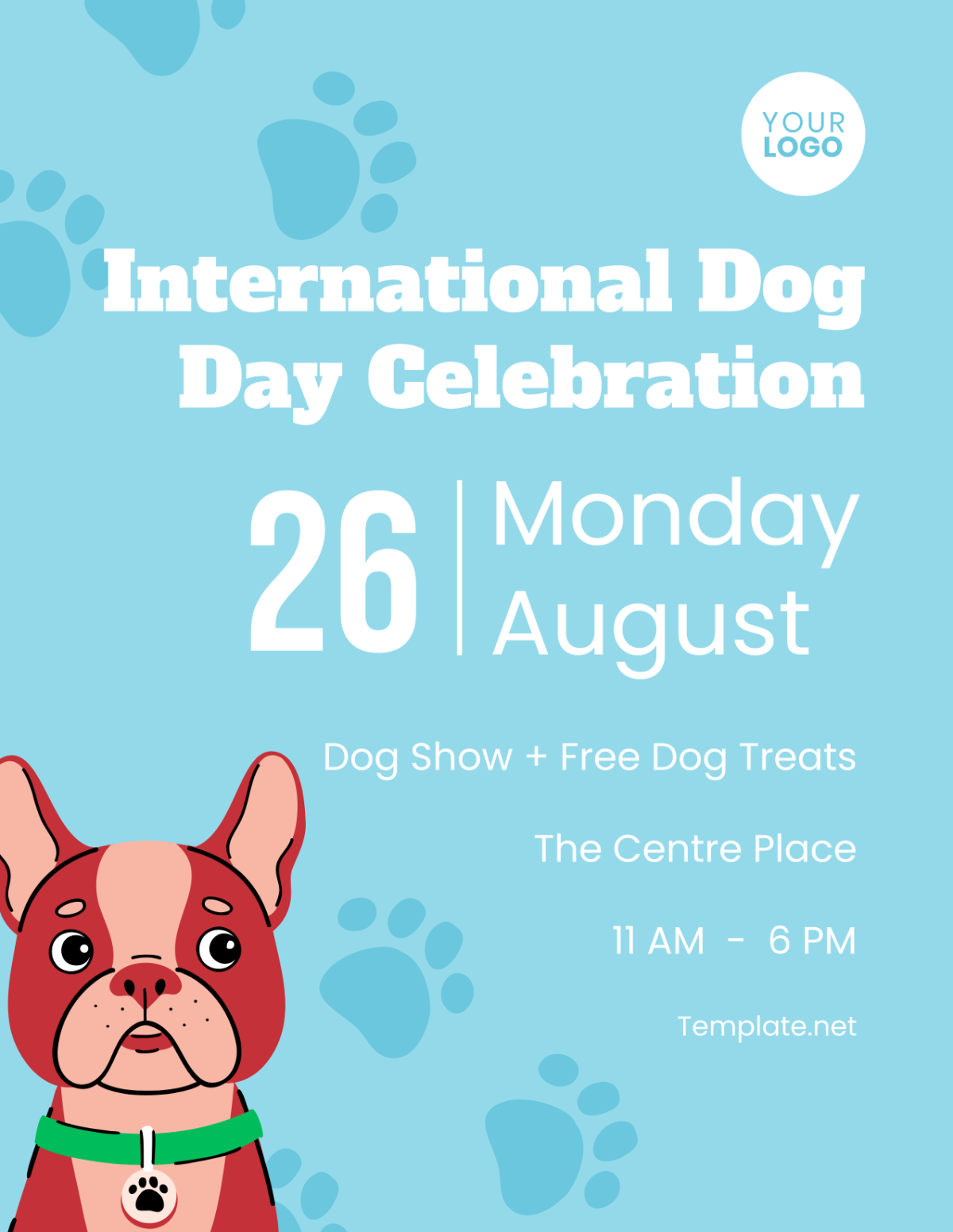International Dog Day Flyer