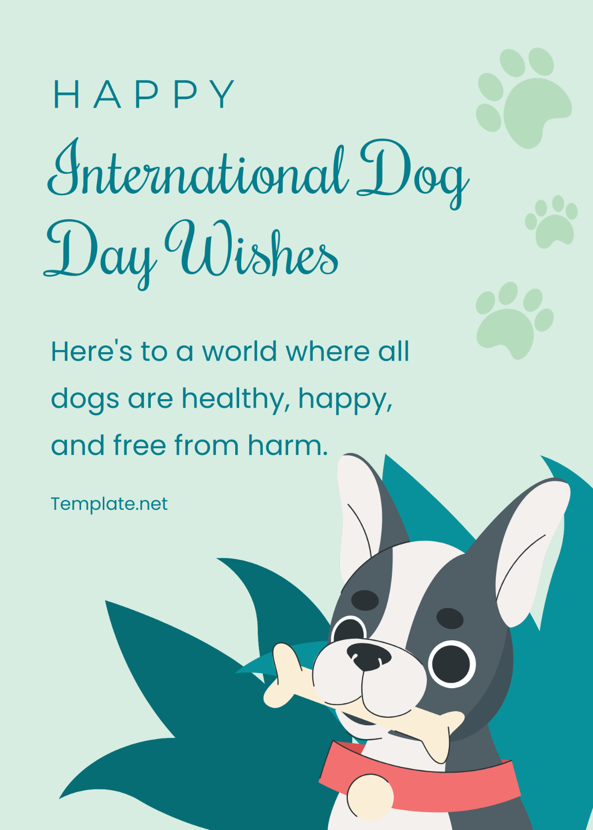 International Dog Day Wishes