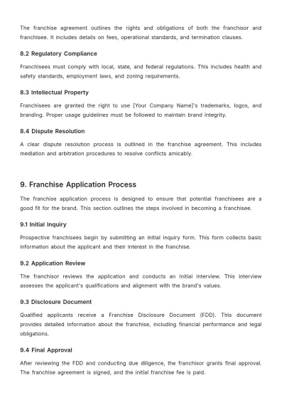 Free Printable Movie Theater Franchise Plan Template to Edit Online