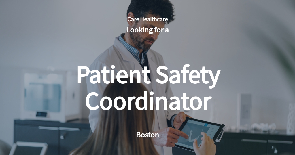Free Patient Safety Coordinator Job Description Template.jpe