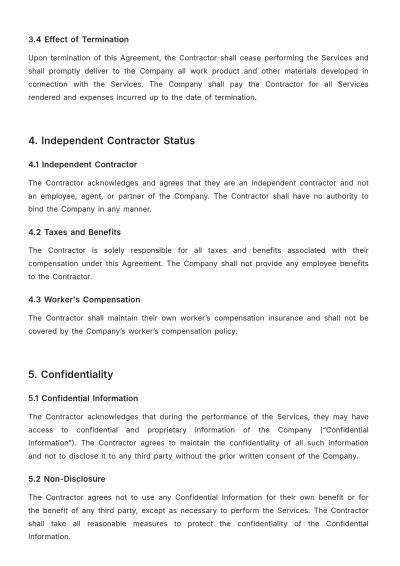 Free Aesthetic Movie Theater Independent Agreement Contract Template to Edit Online