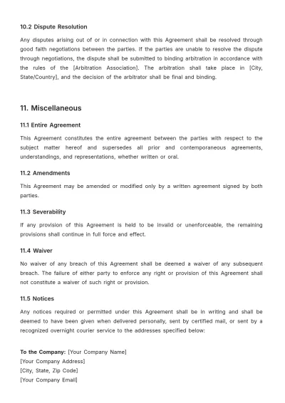 Free Aesthetic Movie Theater Independent Agreement Contract Template to Edit Online