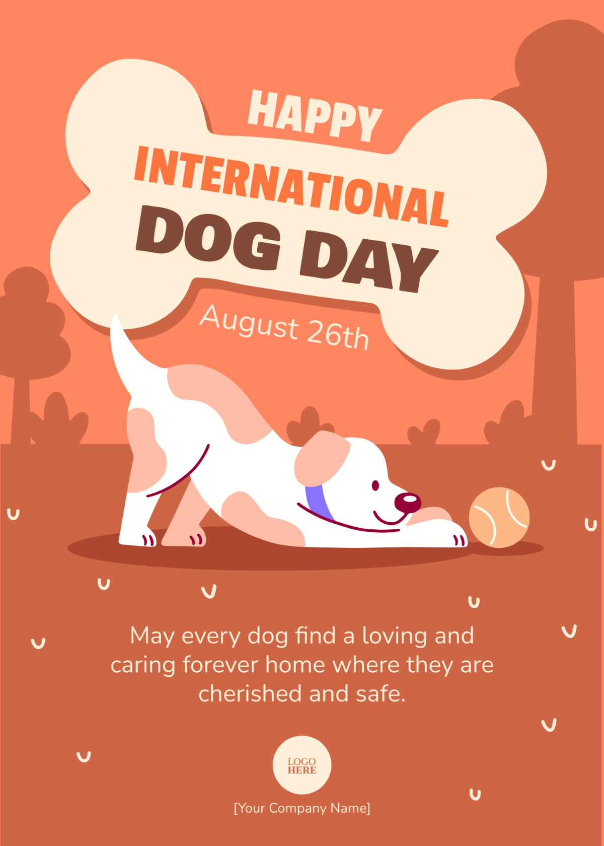 Happy International Dog Day Wishes