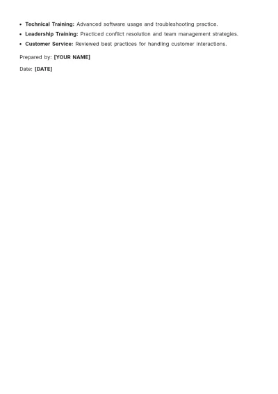 Free Training Log Book Template to Edit Online