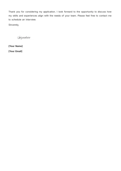 Free Entry Level Data Scientist Cover Letter to Edit Online