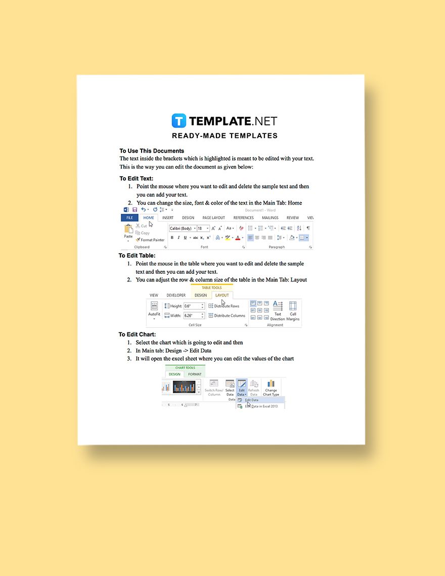 Construction Letter of Intent Template