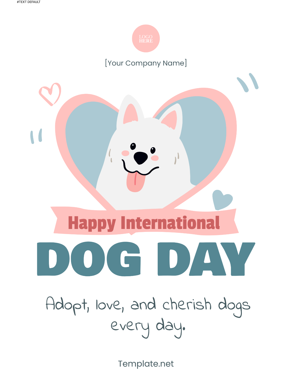 Happy International Dog Day Social Media