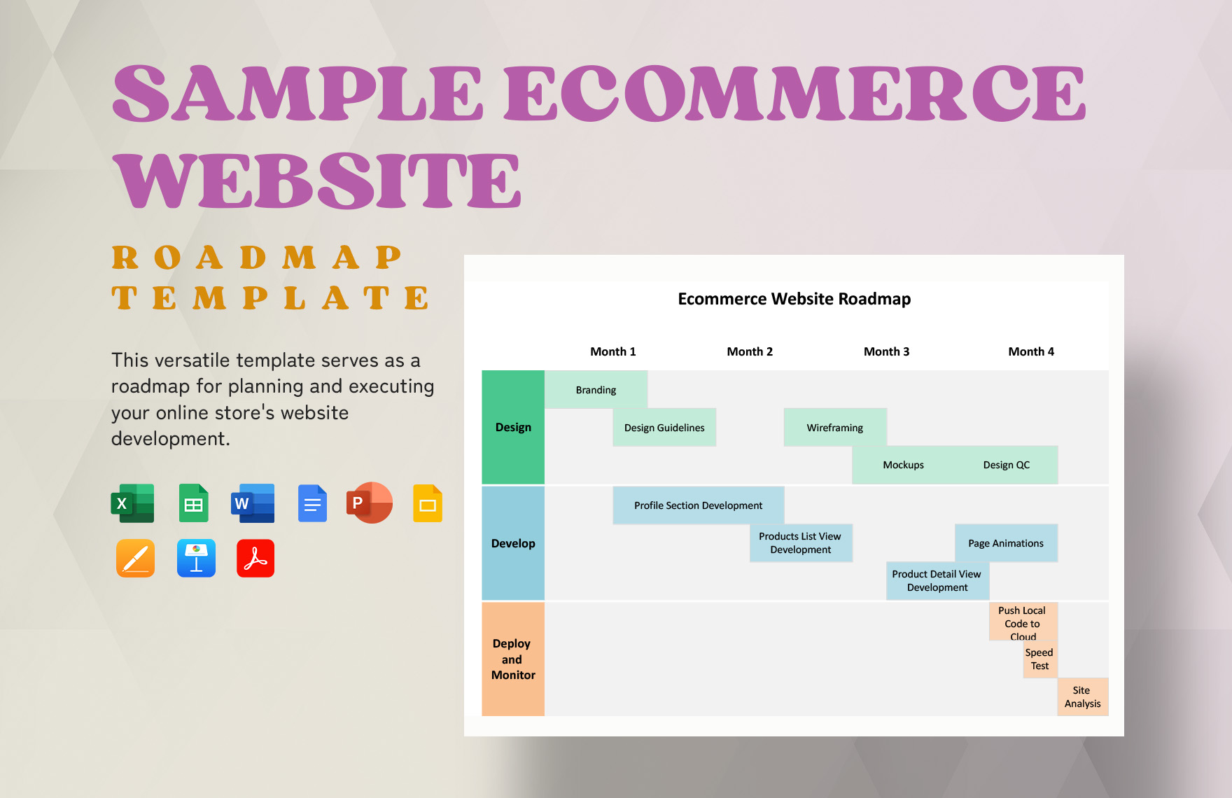 Ecommerce Templates In PPT FREE Download Template