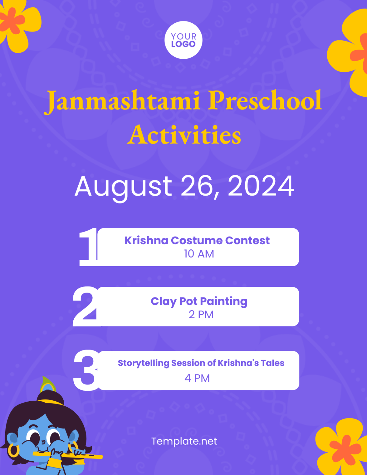 Janmashtami Activity for Preschool