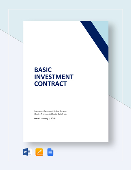 82+ FREE Contract Templates - Google Docs | Template.net