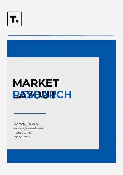 Free Market Research Layout Template to Edit Online