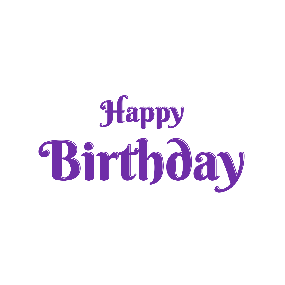 Whimsical Happy Birthday Text - Edit-Online | Template.net