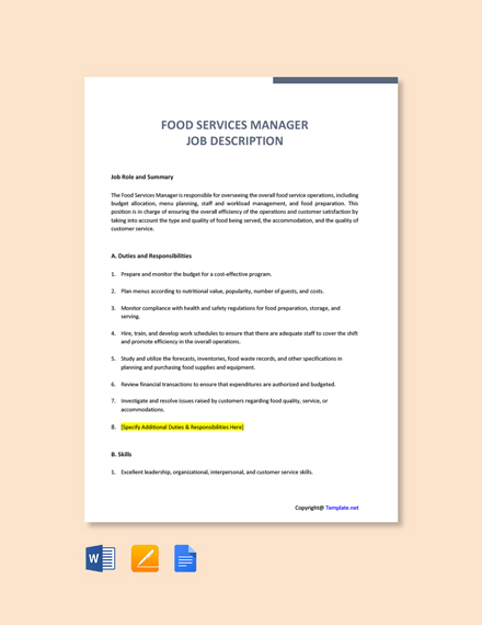 11-free-food-service-job-description-templates-word-doc-google