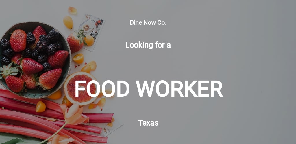 Free Food Worker Job Description Template.jpe