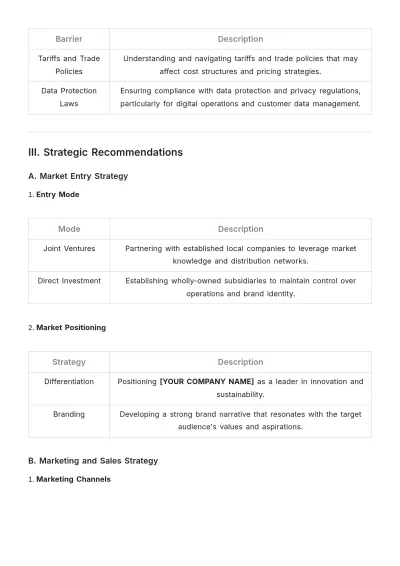 Free Market Research Service Template to Edit Online