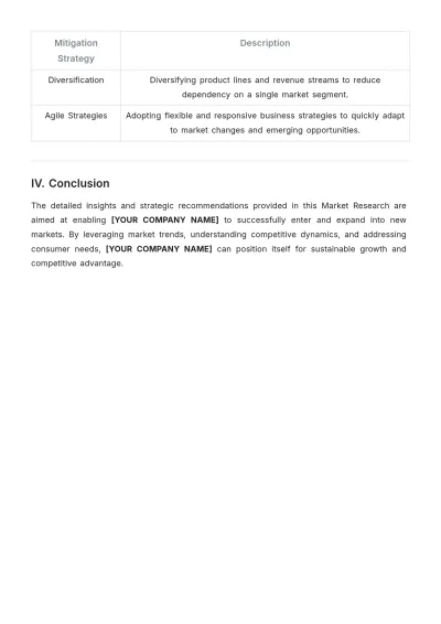 Free Market Research Service Template to Edit Online