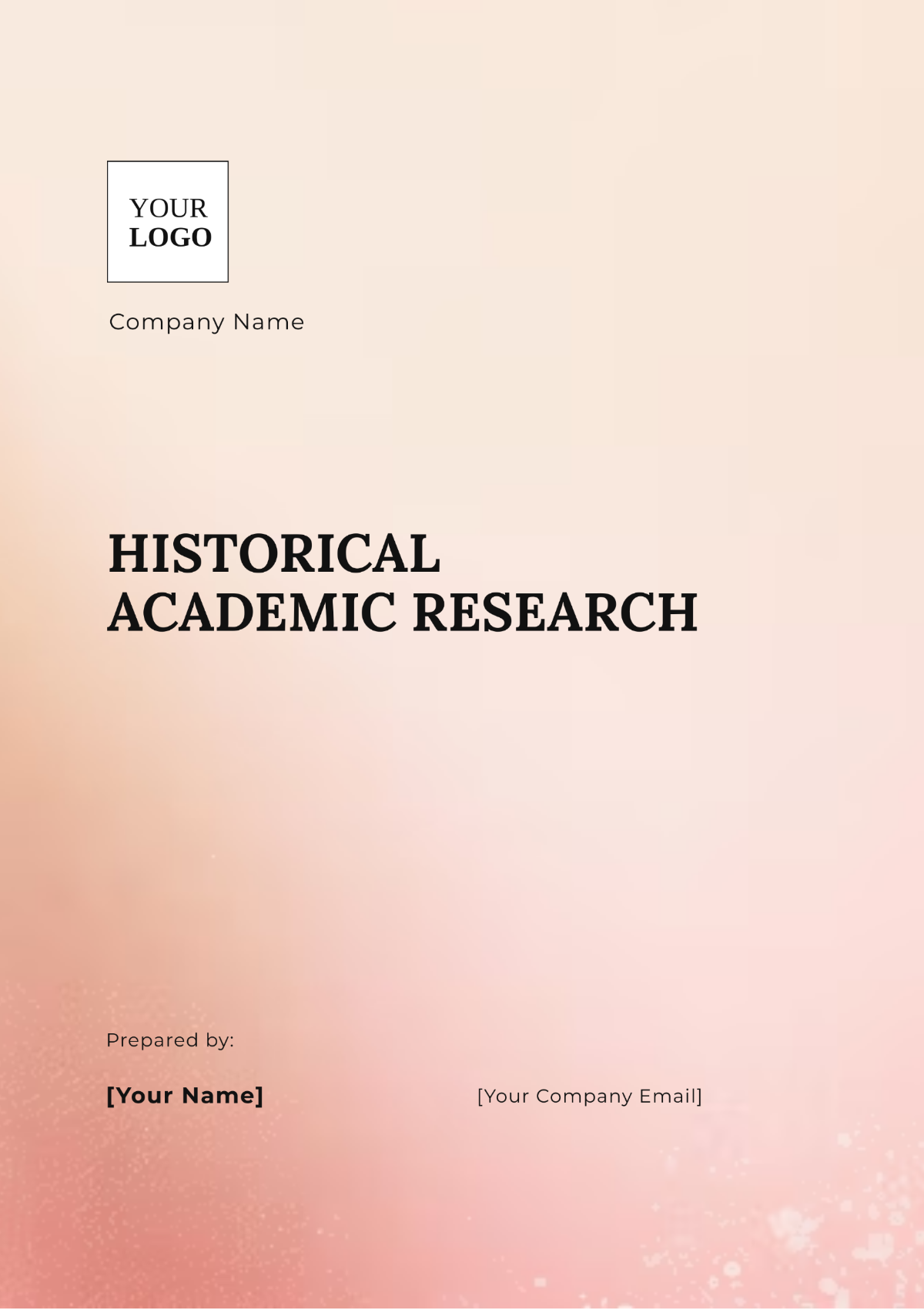 Free Historical Academic Research Template