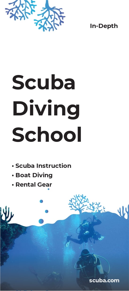 Scuba Diving School DL Card Template.jpe