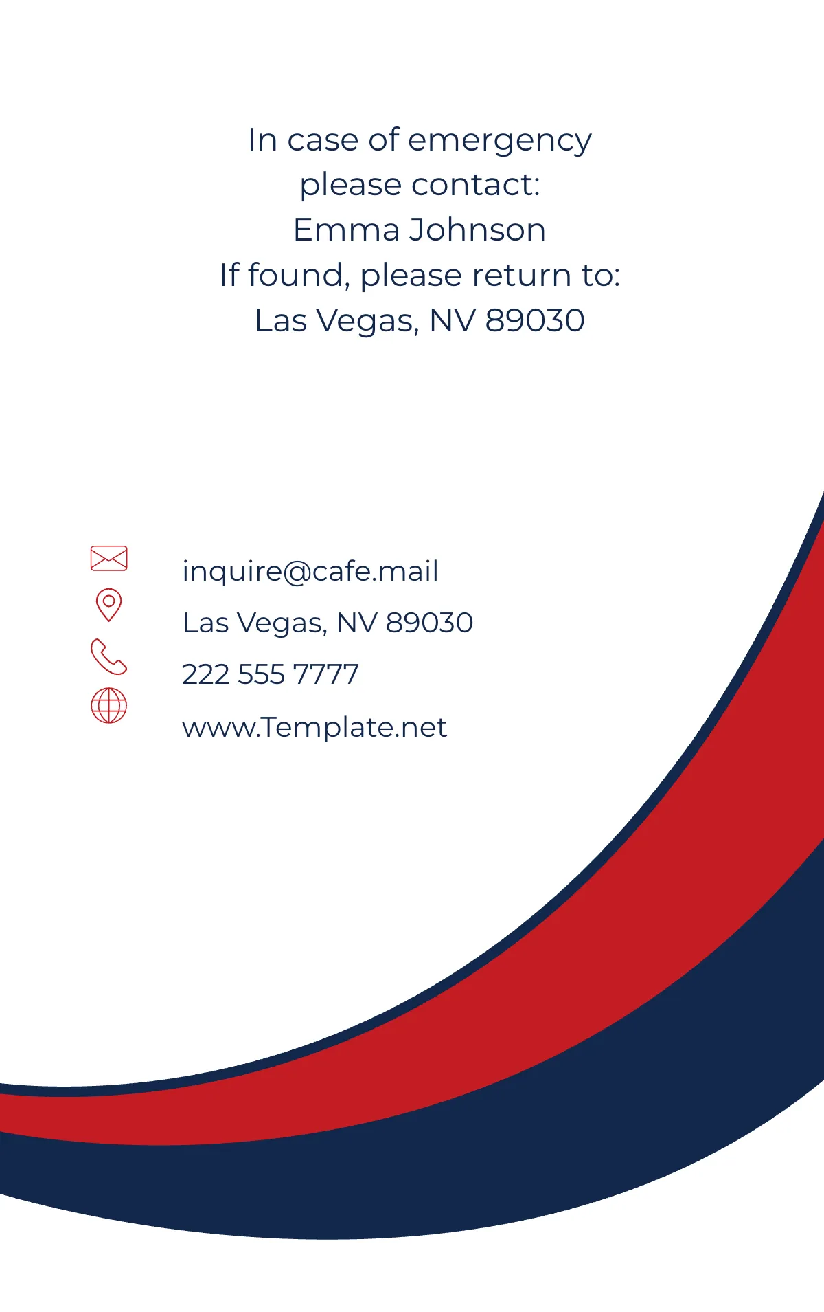 Free Cafe Employee ID Card Template to Edit Online