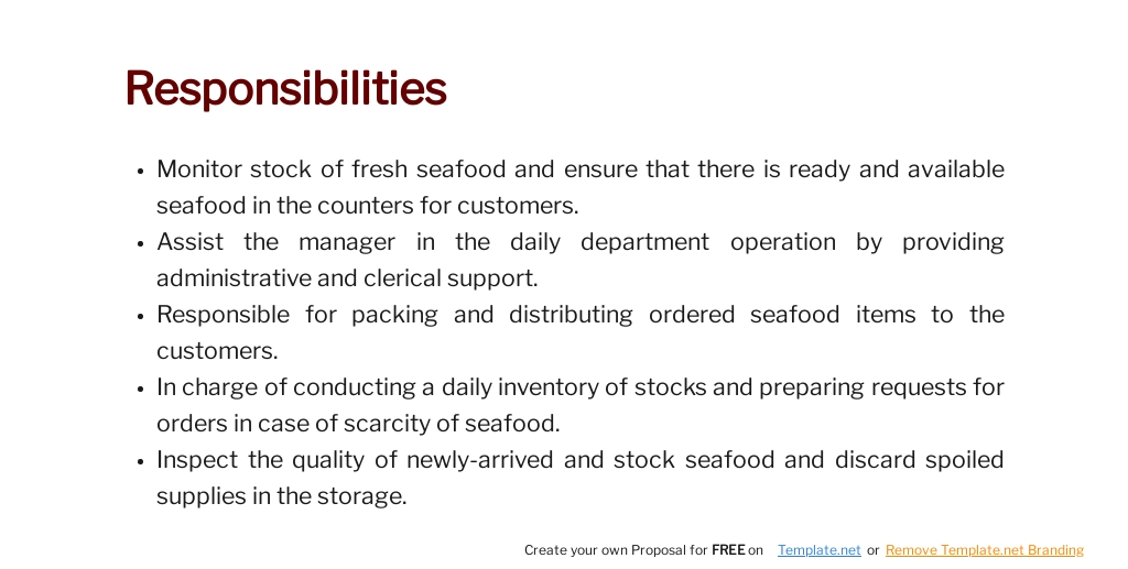 Free Seafood Clerk Job Description Template 4.jpe