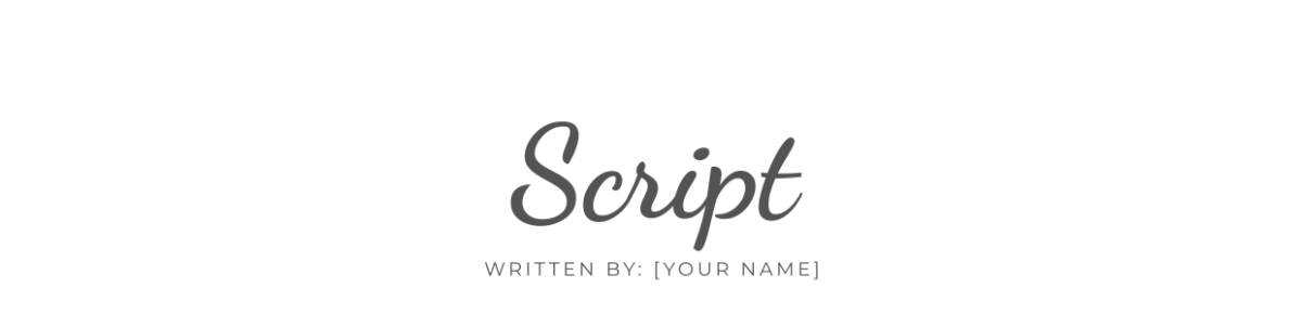 Default Script Header