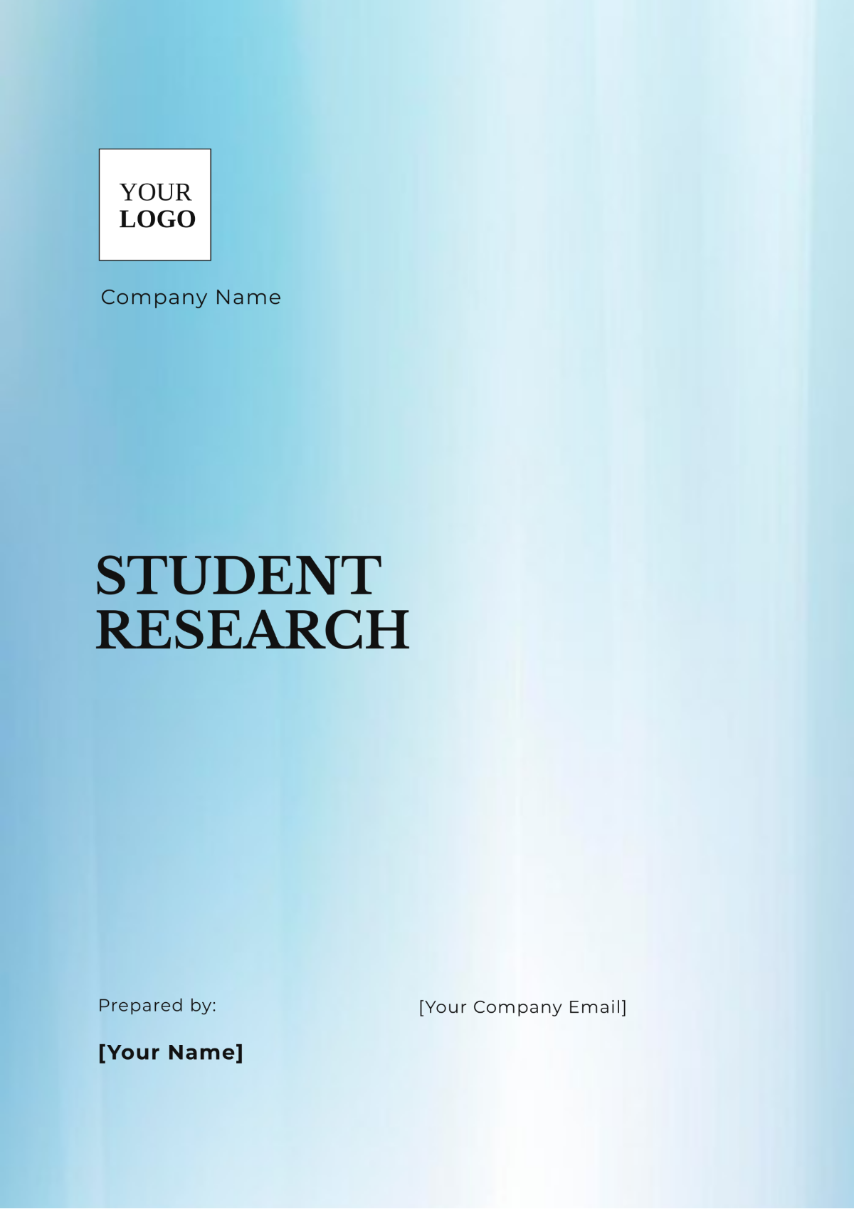 Student Research Template - Edit Online & Download Example | Template.net